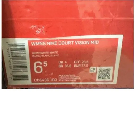 Nike shoes - Nike Court Vision - Court Vision - CD5466-100 - White 8