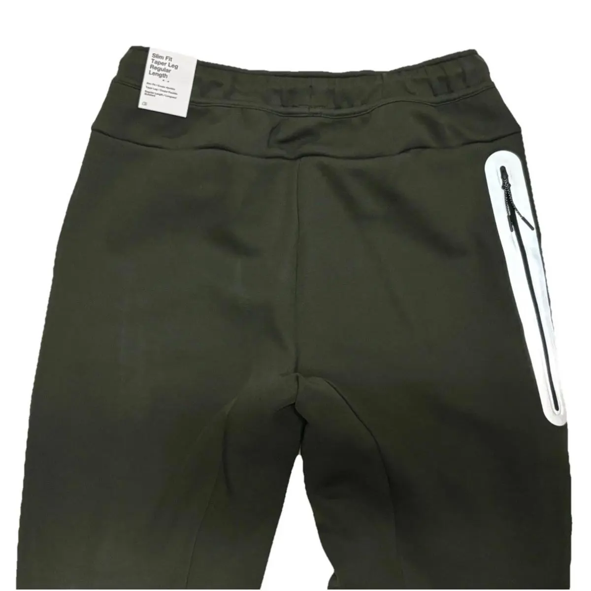 Nike clothing - Nike Tech Fleece Jogger - Tech Fleece Jogger - IM6540-355 - Sequoia/Black (UPC: 0198484553874) 2