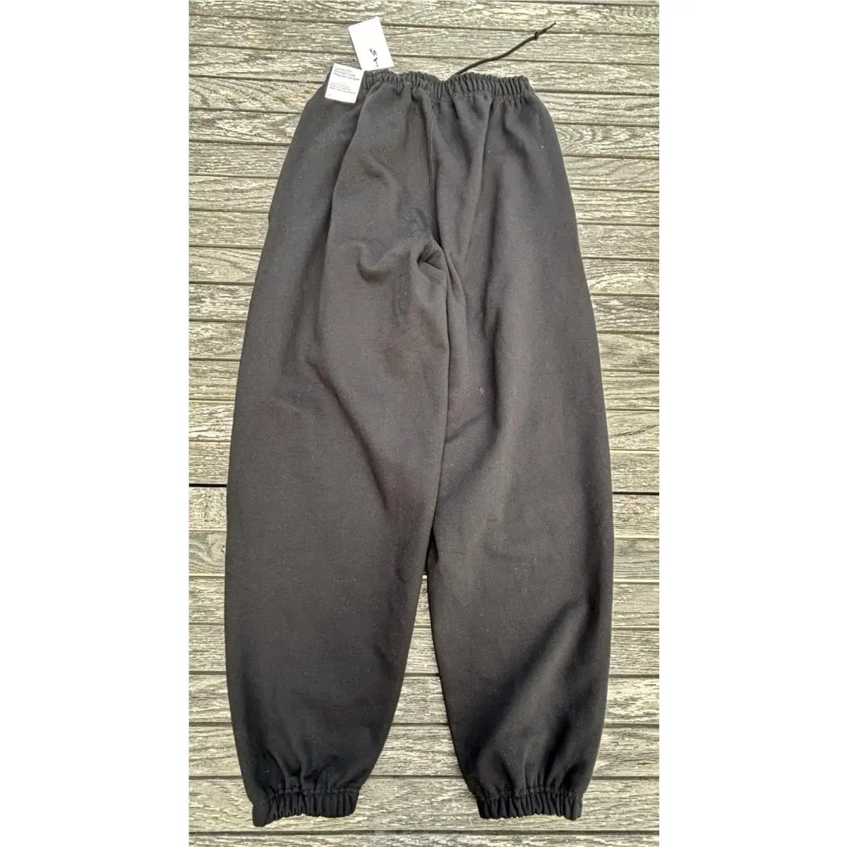 Nike clothing - Nike Solo Swoosh Fleece Sweatpants - HV1088-010 - Black (UPC: 196155011623) 4