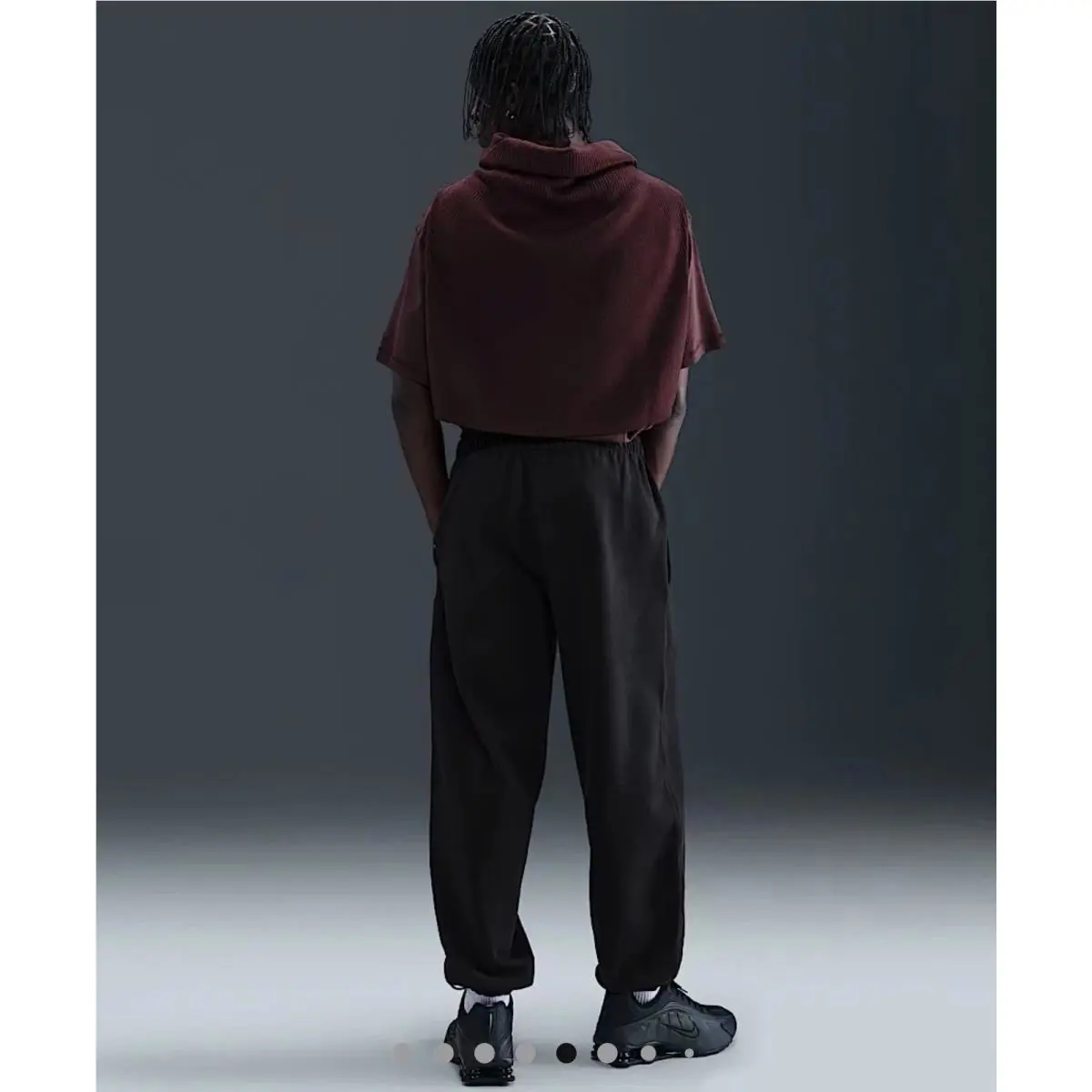 Nike clothing - Nike Solo Swoosh Cuffed - Solo Swoosh Cuffed - HV1088010 - Black 1