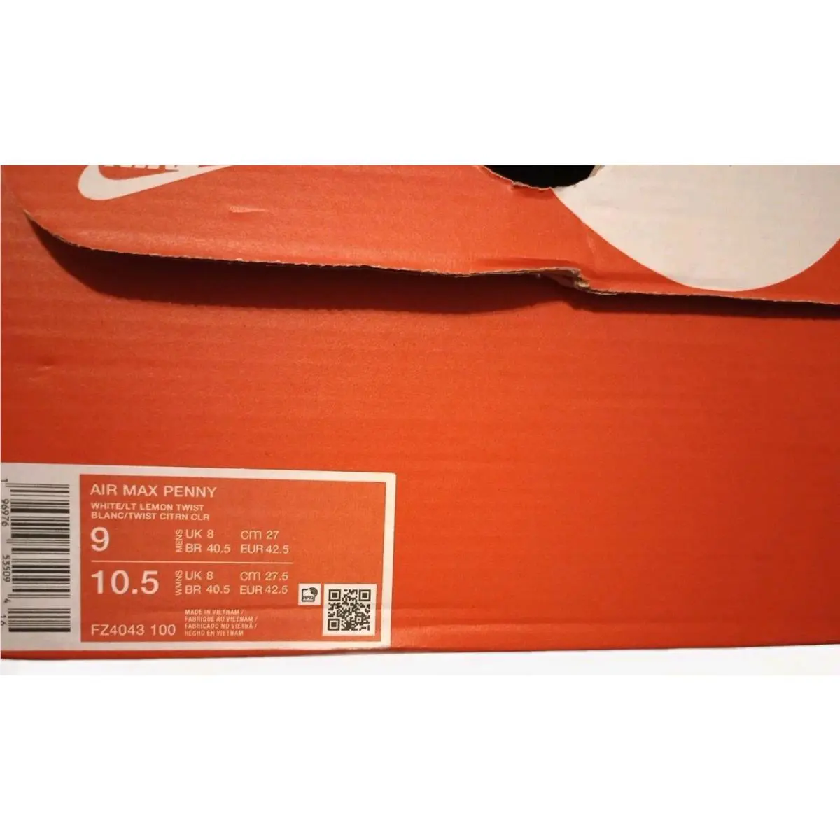 Nike shoes - Nike Air Max Penny 1 - Multicolor (UPC: 0196976535094) 3