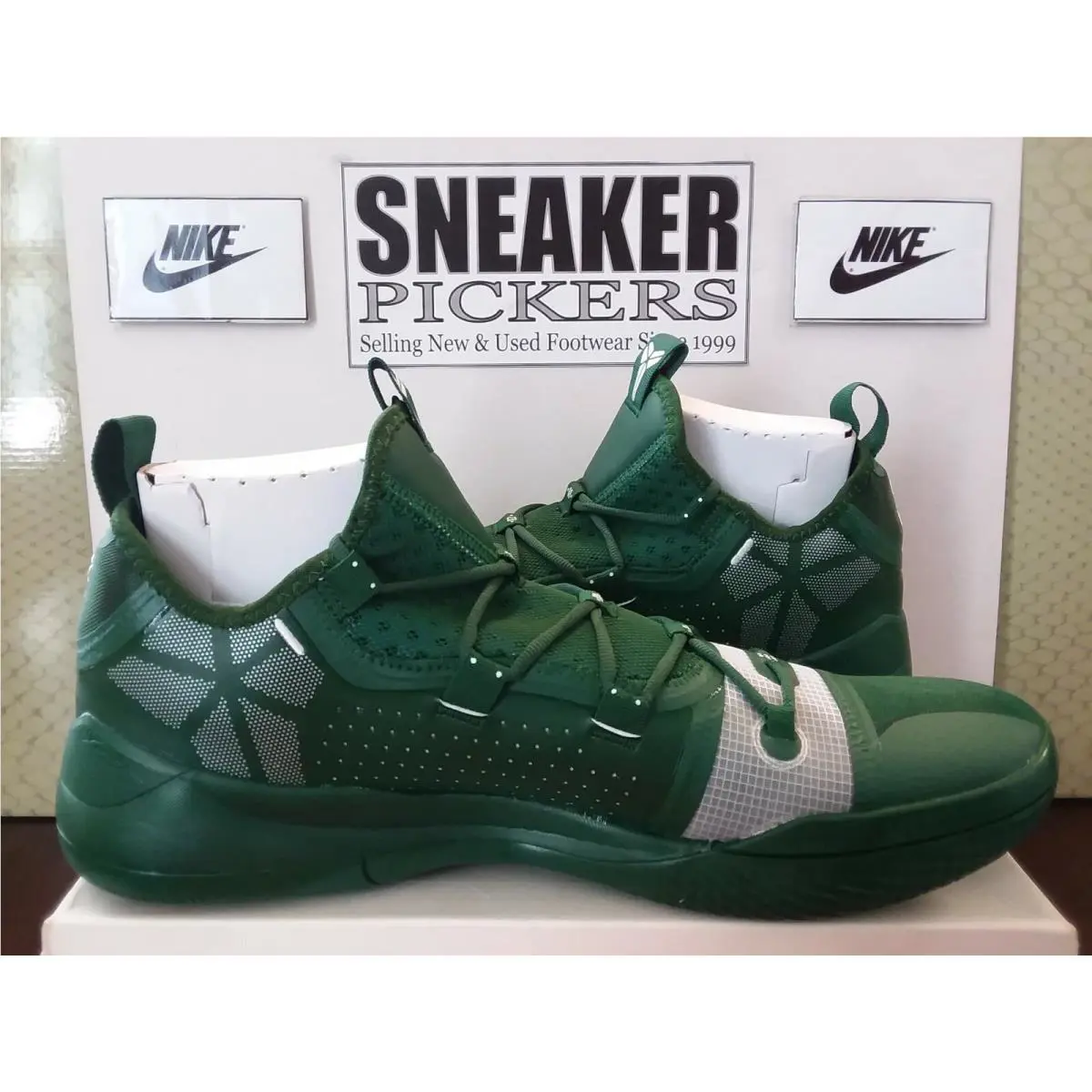 Nike shoes - Nike Kobe A.D. TB Promo - AT3874 302 - Gorge Green / Metallic Silver (UPC: 883212453846) 6
