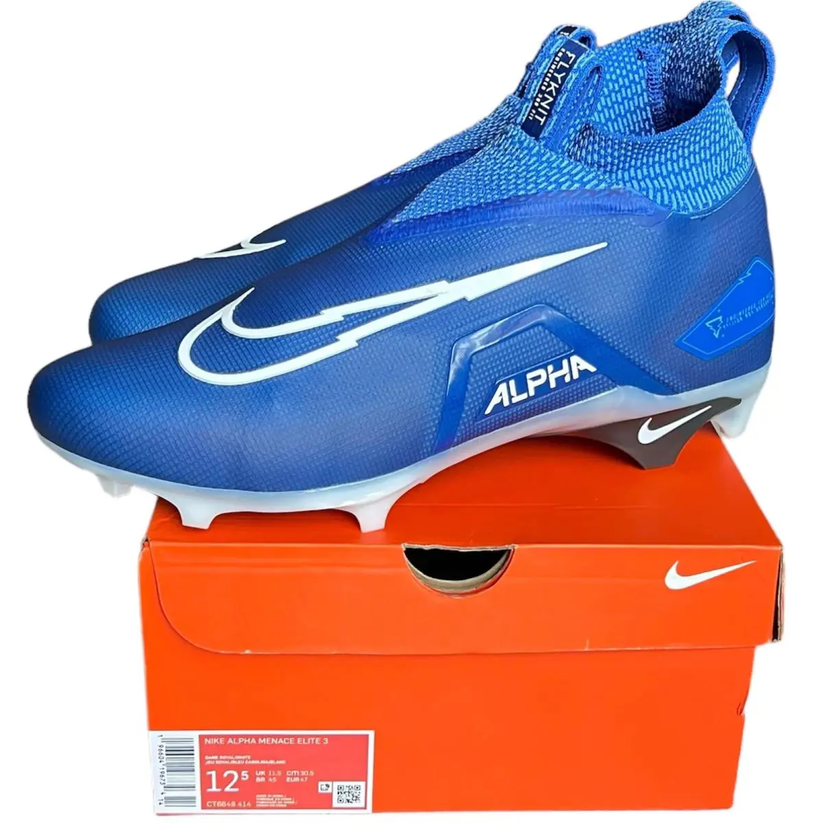 Nike shoes - Nike Alpha Menace Elite 3 - Blue 0
