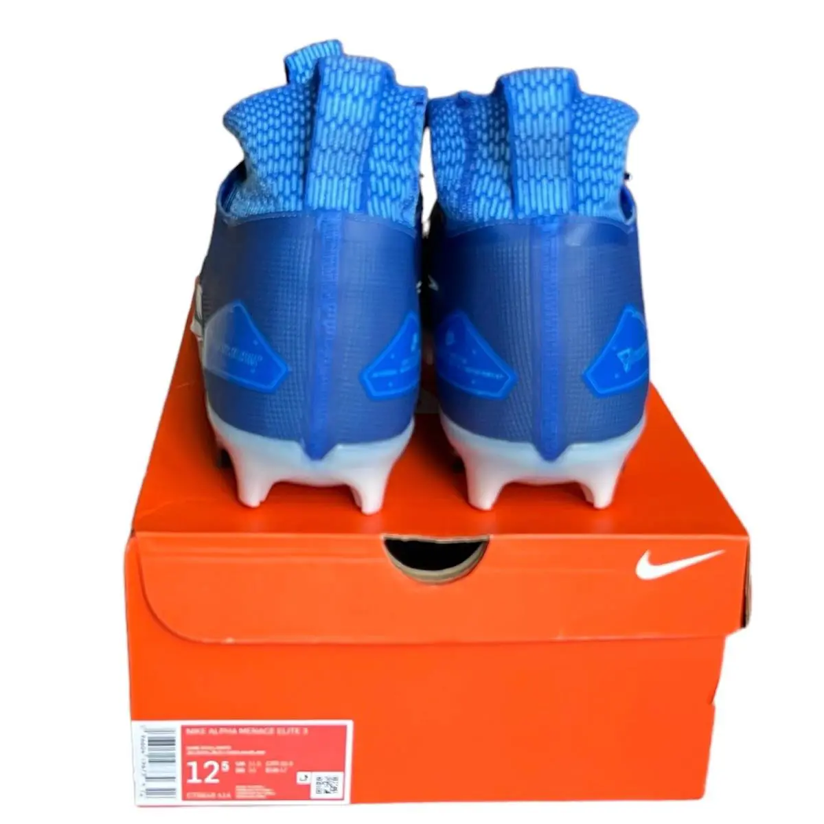 Nike shoes - Nike Alpha Menace Elite 3 - Blue 2