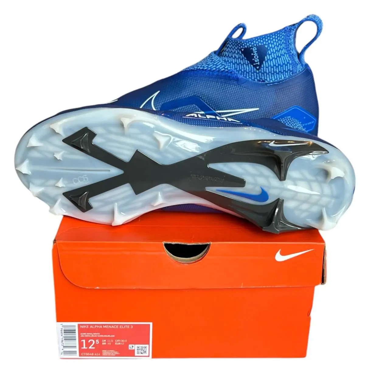 Nike shoes - Nike Alpha Menace Elite 3 - Blue 3