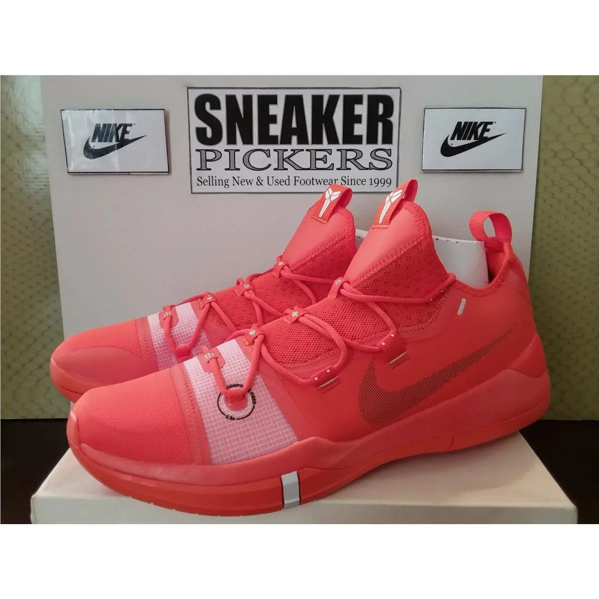 Nike shoes - Nike Kobe A.D. TB Promo - AT3874 804 - Orange Blaze / Metallic Silver (UPC: 883412294690) 9
