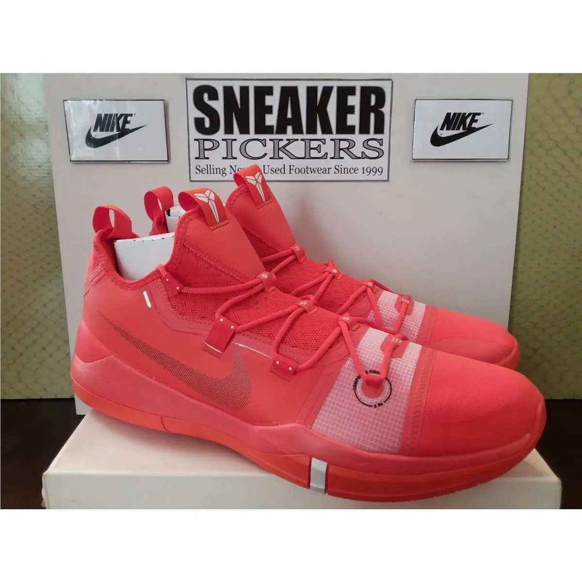 Nike shoes - Nike Kobe A.D. TB Promo - AT3874 804 - Orange Blaze / Metallic Silver (UPC: 883412294690) 6