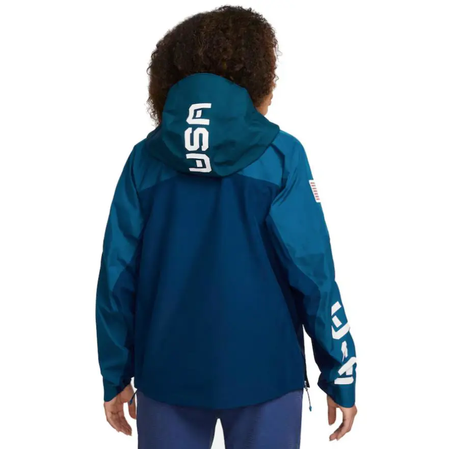 Nike clothing - Nike Team USA Medal Stand Full-Zip Hoodie - Blue (UPC: 195243915287) 7