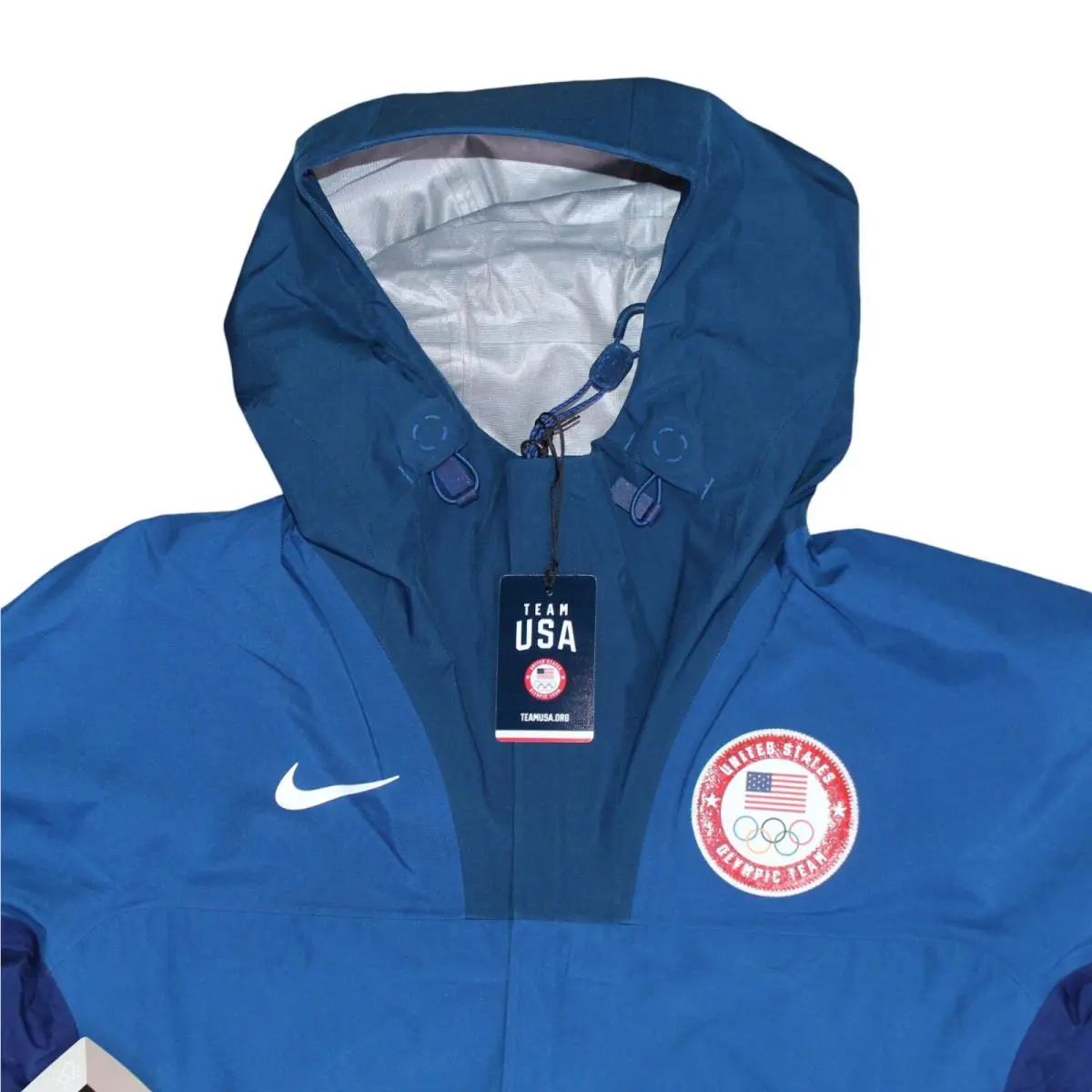 Nike clothing - Nike Team USA Medal Stand Full-Zip Hoodie - Blue (UPC: 195243915287) 0