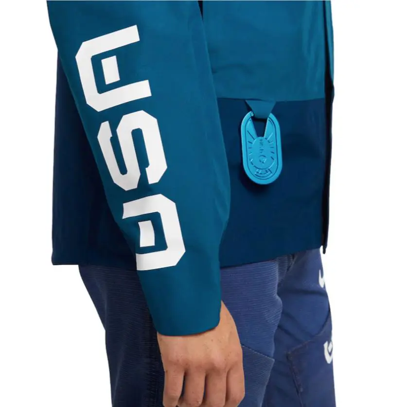 Nike clothing - Nike Team USA Medal Stand Full-Zip Hoodie - Blue (UPC: 195243915287) 5