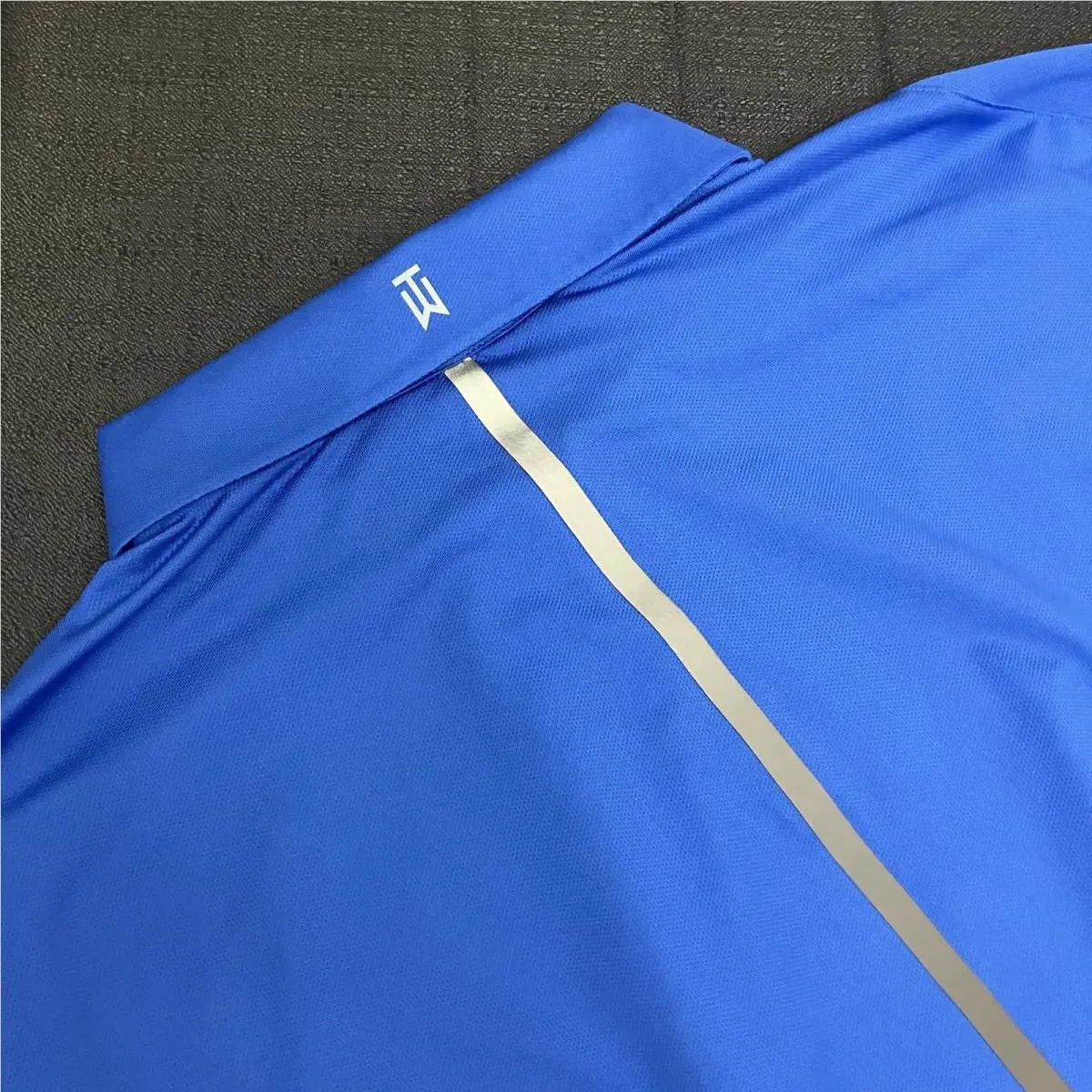 Nike clothing - Tiger Woods Velocity Max Fade Polo - Royal Sport Blue Reflective Silver 0