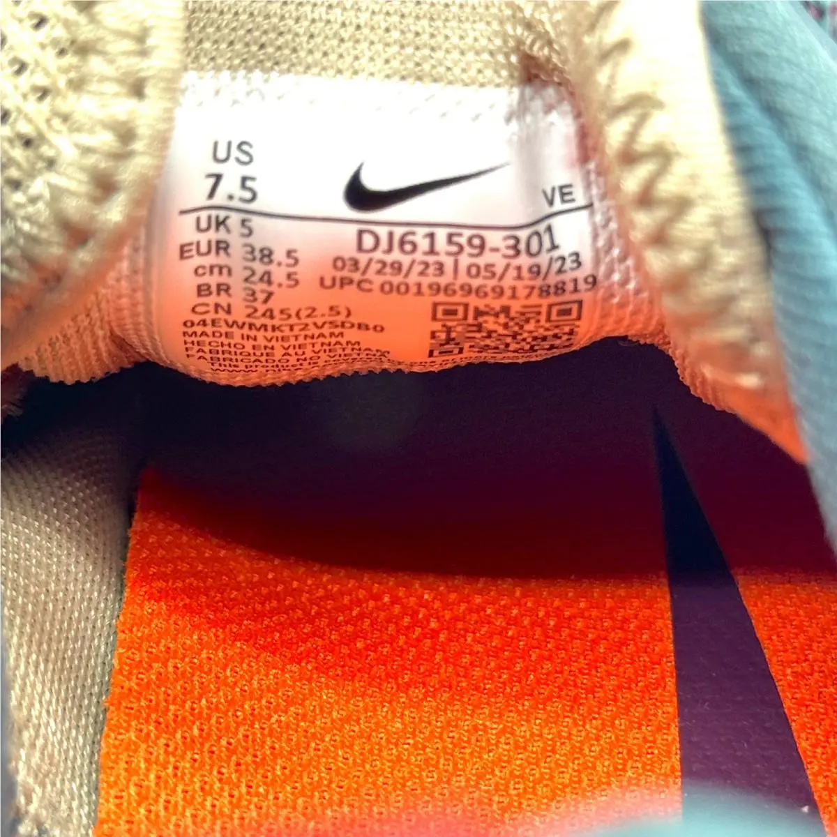 Nike shoes - Nike Pegasus Trail 4 - Pegasus Trail - DJ6159-301 - Multicolor (UPC: 196969178819) 3