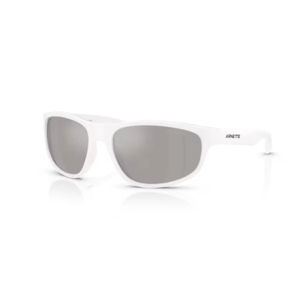 Arnette E.z. AN4351 29776G 56MM Opal White Matte/shiny/light Grey Mirror