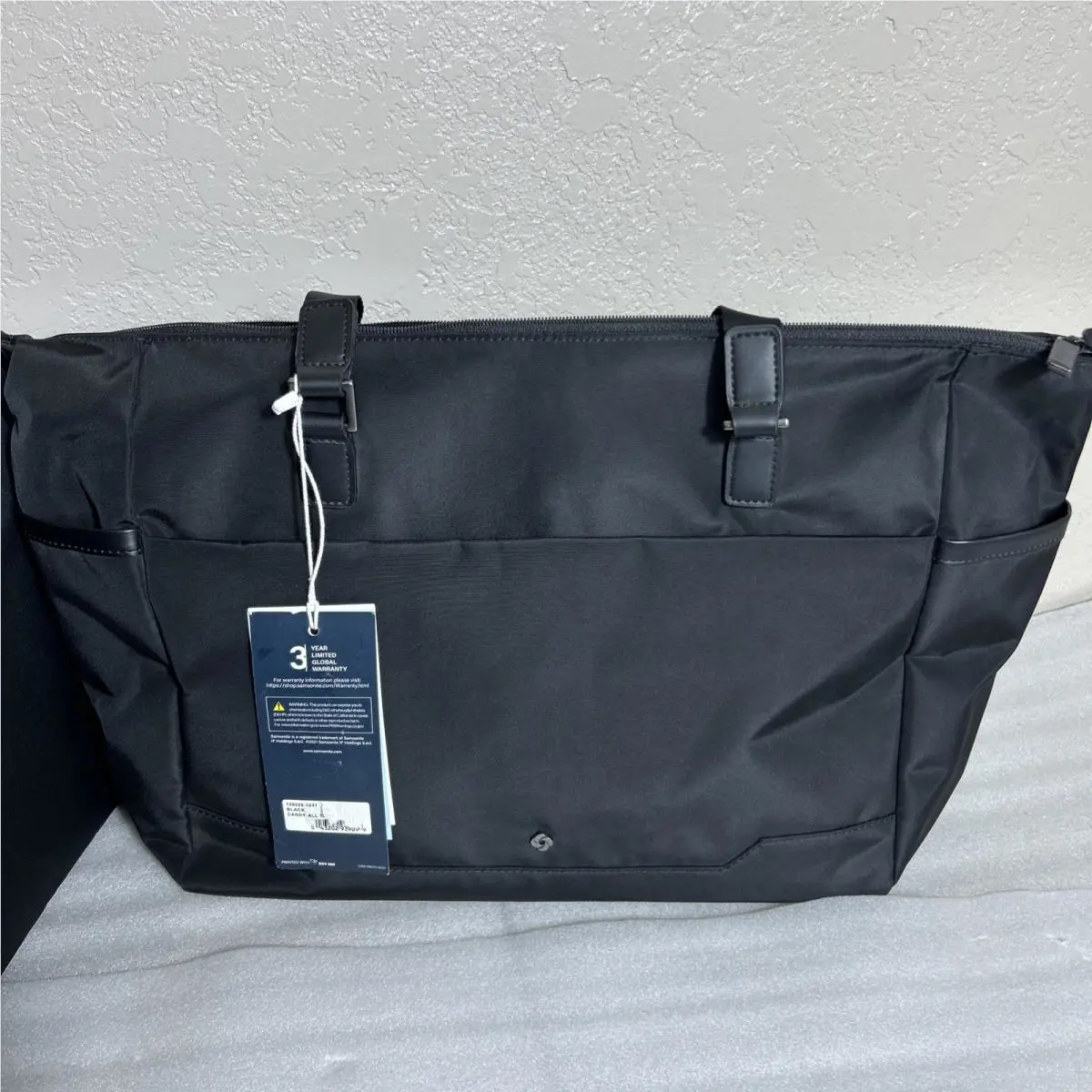 Samsonite Silhouette 17 Softside Carry All Tote Black/nwt