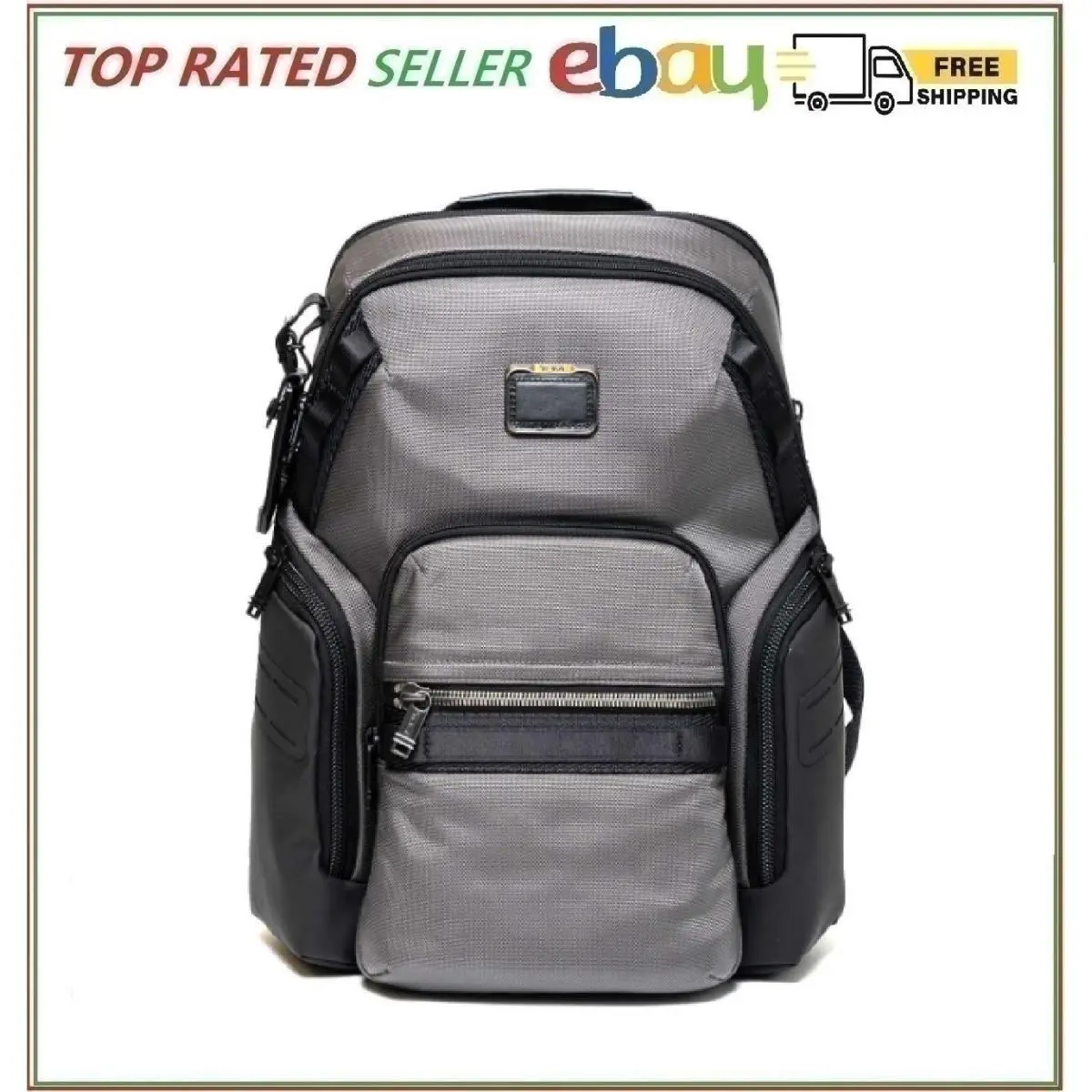 Tumi Alpha Bravo Navigation Backpack: Charcoal