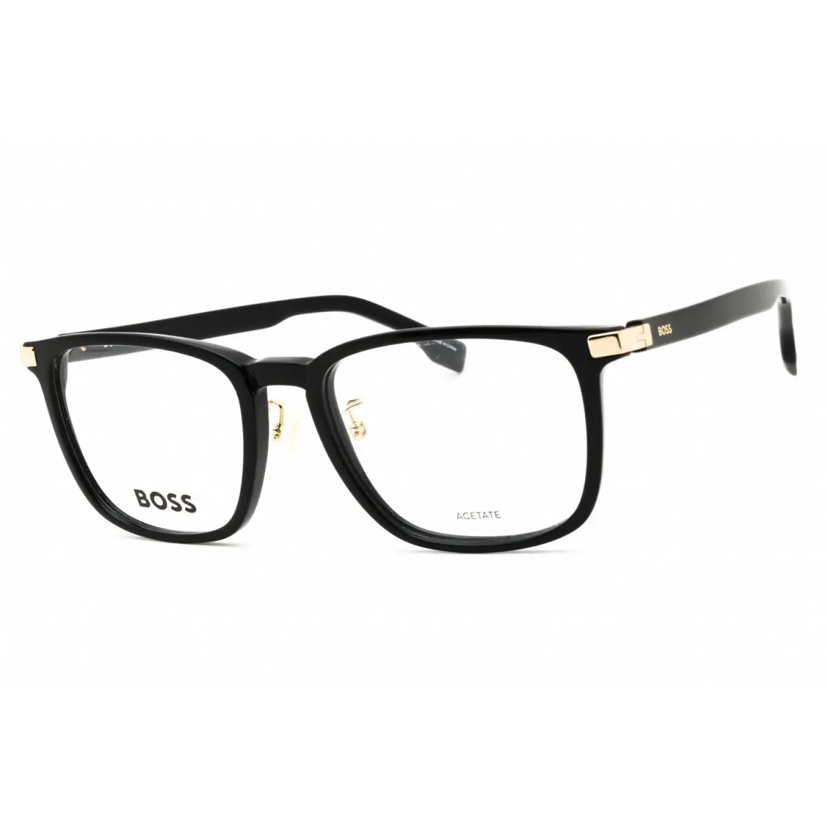 Boss 1408/F 02M2 00 Black Gold 54mm Eyeglasses by Hugo Boss