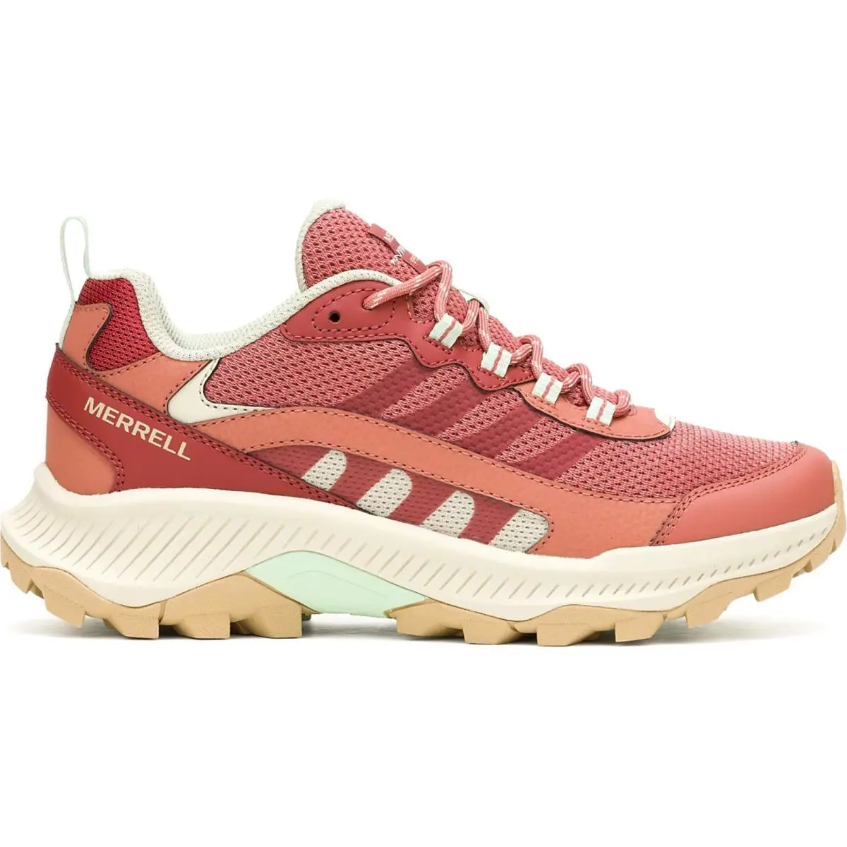 Merrell Speed Strike 2.0 Womens 9.5M Orange Hiking Trail Sneakers Shoes - Orange