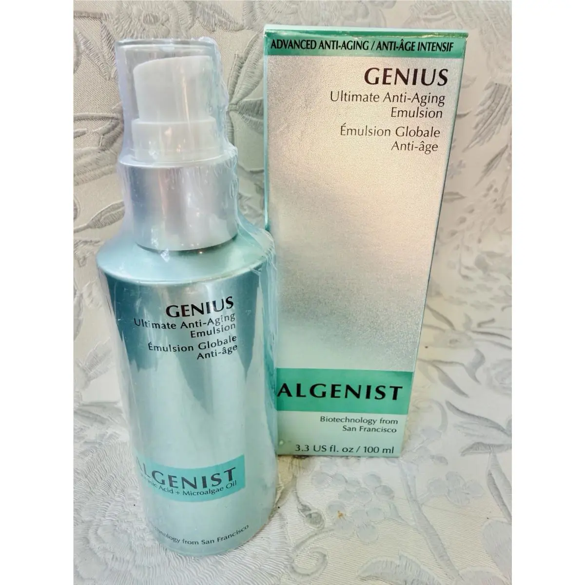Algenist Genius Ultimate Anti-aging Emulsion 3.3fl.oz./100ml