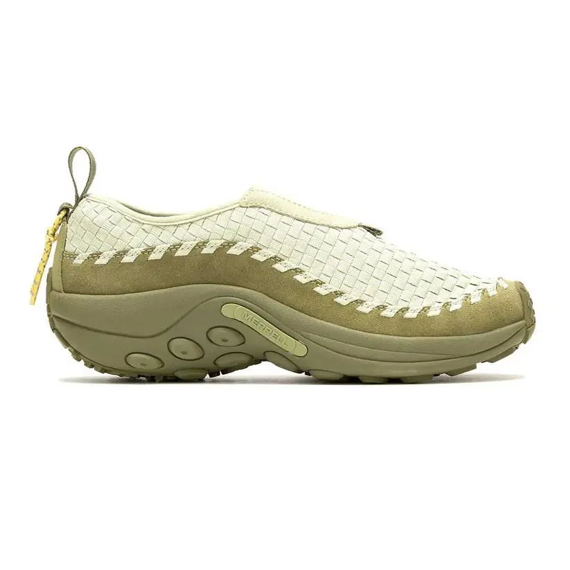 Merrell® Women`s 11 M Jungle Moc™ Evo Woven SE Slip-on Shoes in Willow - Green