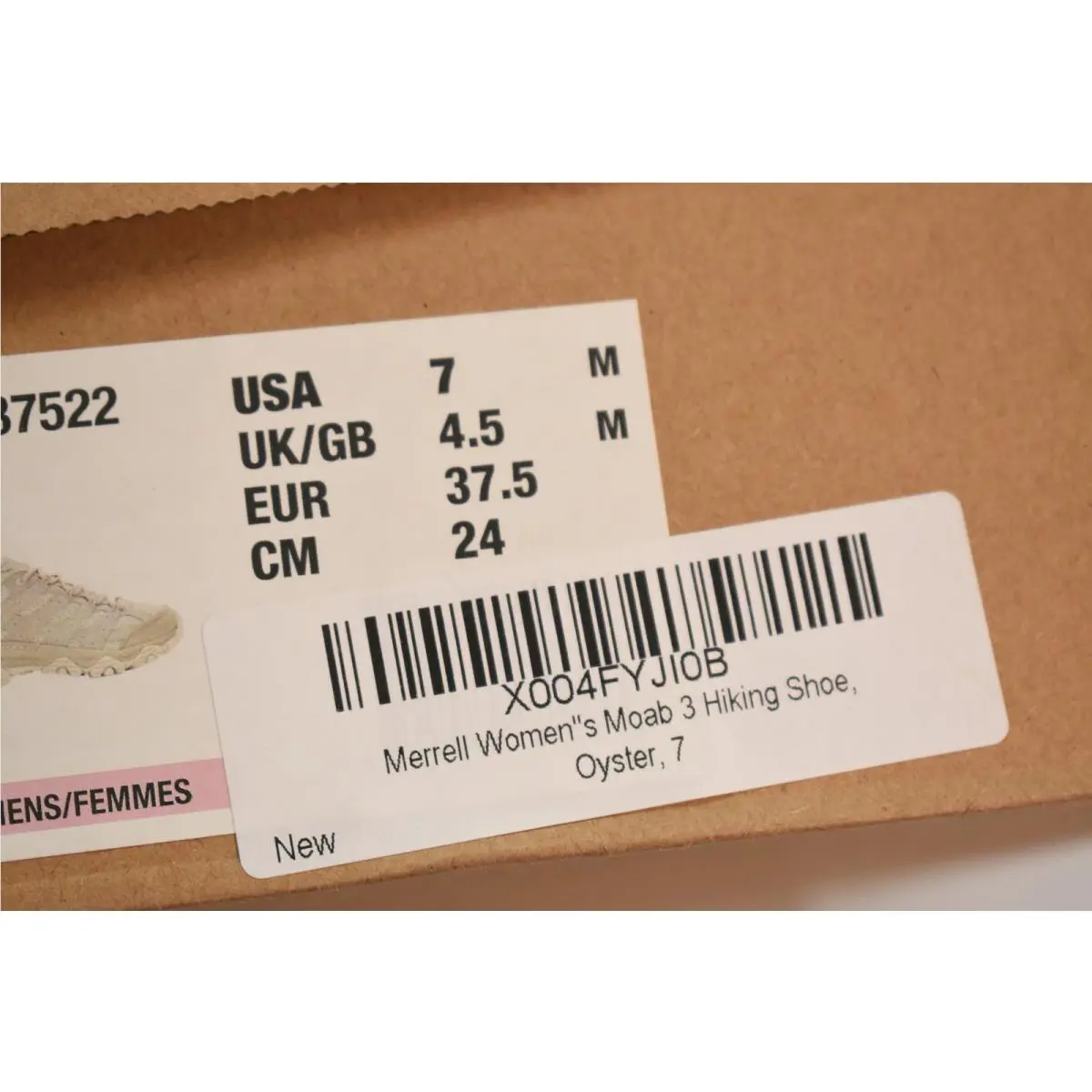 Merrell shoes - Merrell Moab 3 - Moab - J037522 - Beige 1