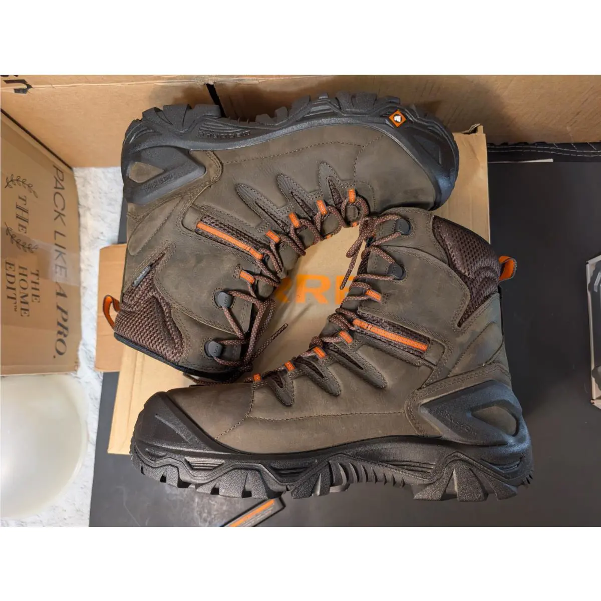 Merrell shoes - Merrell Strongfield Composite Toe - Strongfield Composite Toe - J099527 - Espresso 11