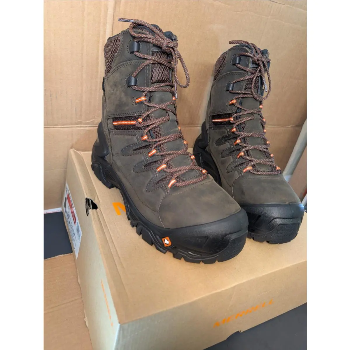 Merrell shoes - Merrell Strongfield Composite Toe - Strongfield Composite Toe - J099527 - Espresso 13