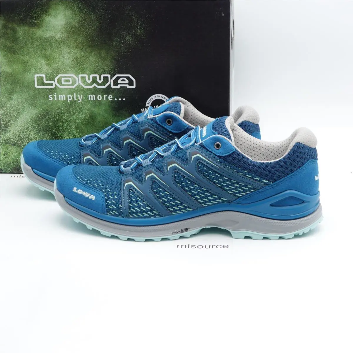 Size 8.5 Women`s Lowa Maddox Trail Shoes 520607-7410 Petrol/jade