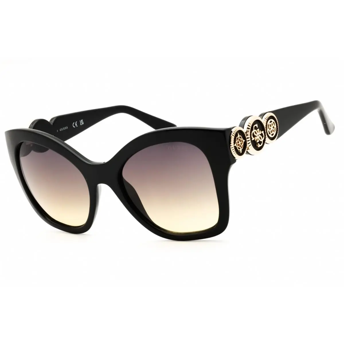 GU00197 05B Black/smoke Gradient 55-20-140 Sunglasses by Guess