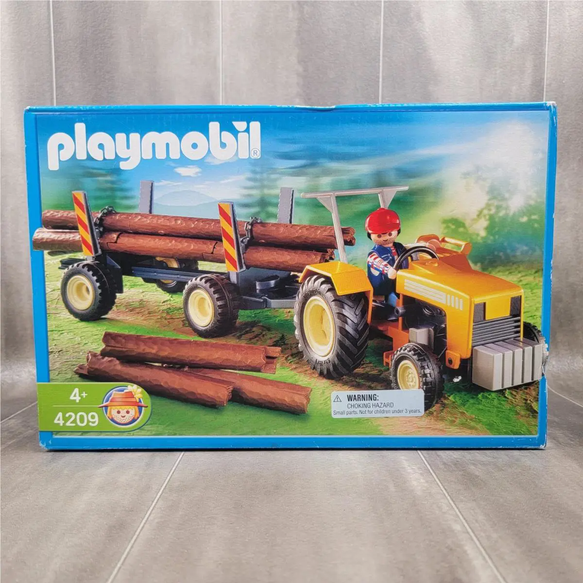 Vintage Playmobil 4209 Logger`s Tractor 2005