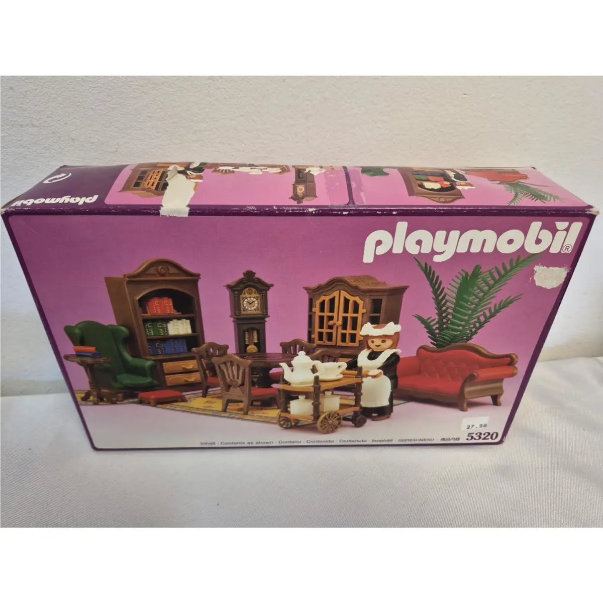Playmobil 5320 Victorian Parlor Furniture Playset Figure Furniture Vintage