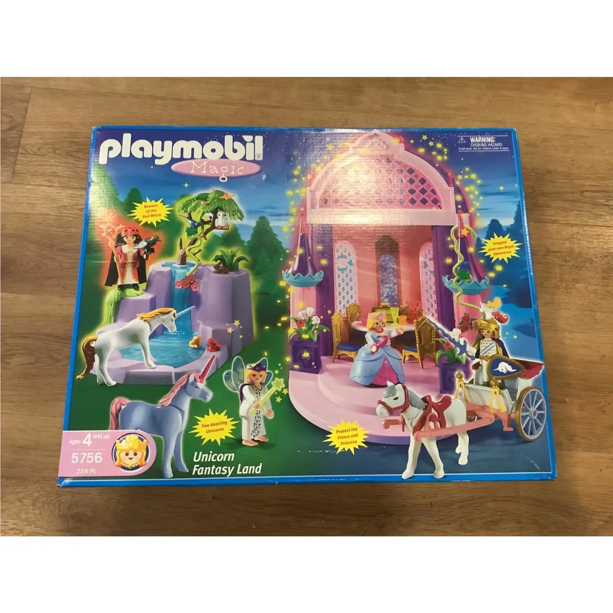Vintage Playmobil 5756 Magic Unicorn Fantasy Land