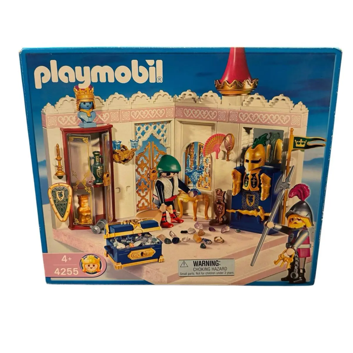 Playmobil Royal Treasury Palace Theme 4255 Medieval Castle Knight Thief Set