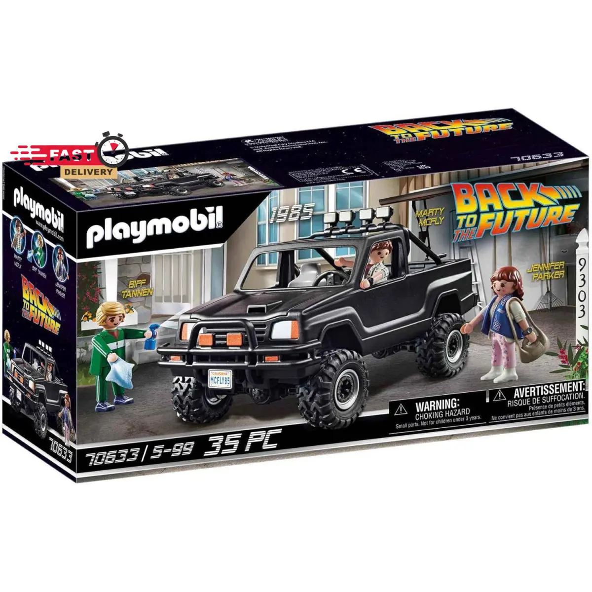 Playmobil Back to The Future Marty`s Pickup Truck