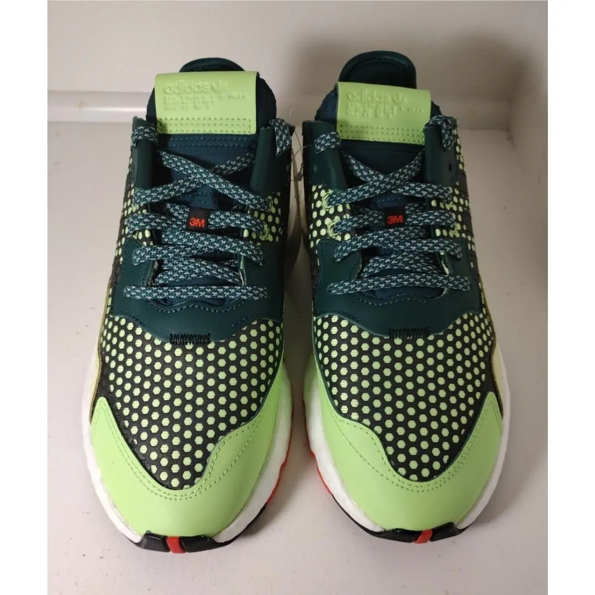 Adidas shoes - adidas Nite Jogger - Nite Jogger - EF5406 - Green/White/Black (UPC: 193101321157) 2