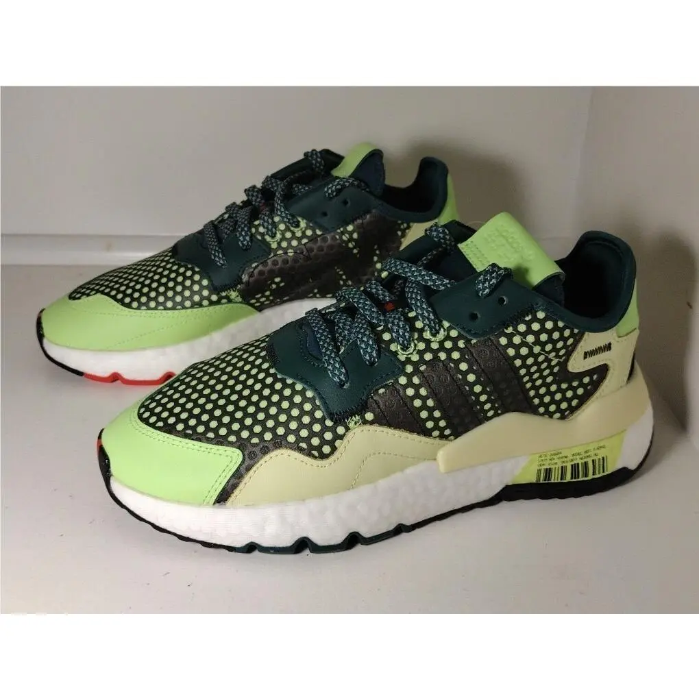 Adidas shoes - adidas Nite Jogger - Nite Jogger - EF5406 - Green/White/Black (UPC: 193101321157) 3