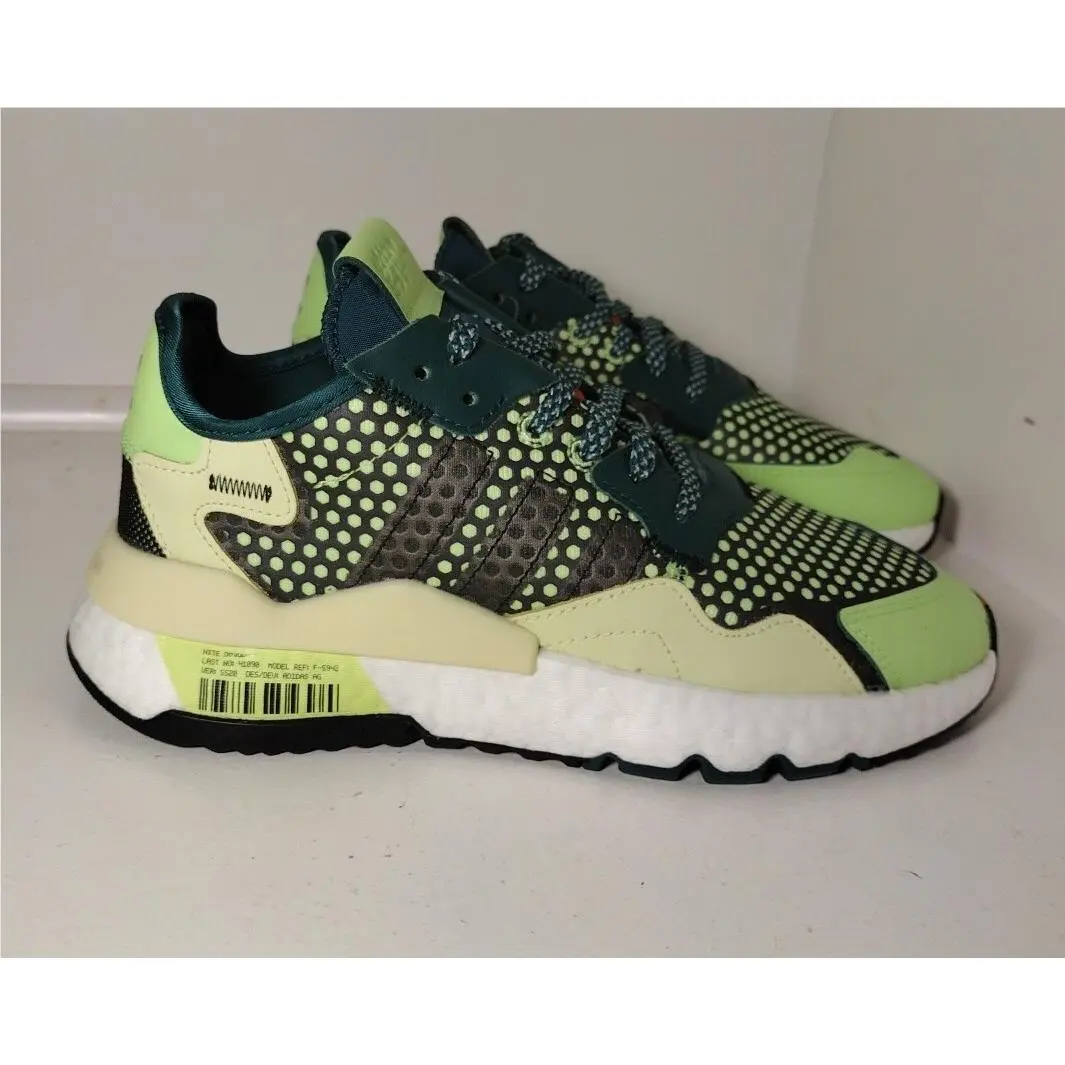 Adidas shoes - adidas Nite Jogger - Nite Jogger - EF5406 - Green/White/Black (UPC: 193101321157) 0