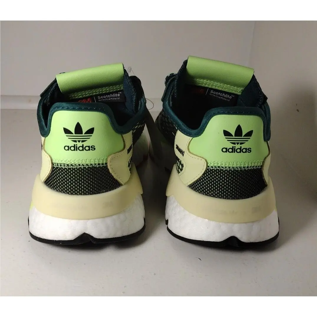 Adidas shoes - adidas Nite Jogger - Nite Jogger - EF5406 - Green/White/Black (UPC: 193101321157) 6