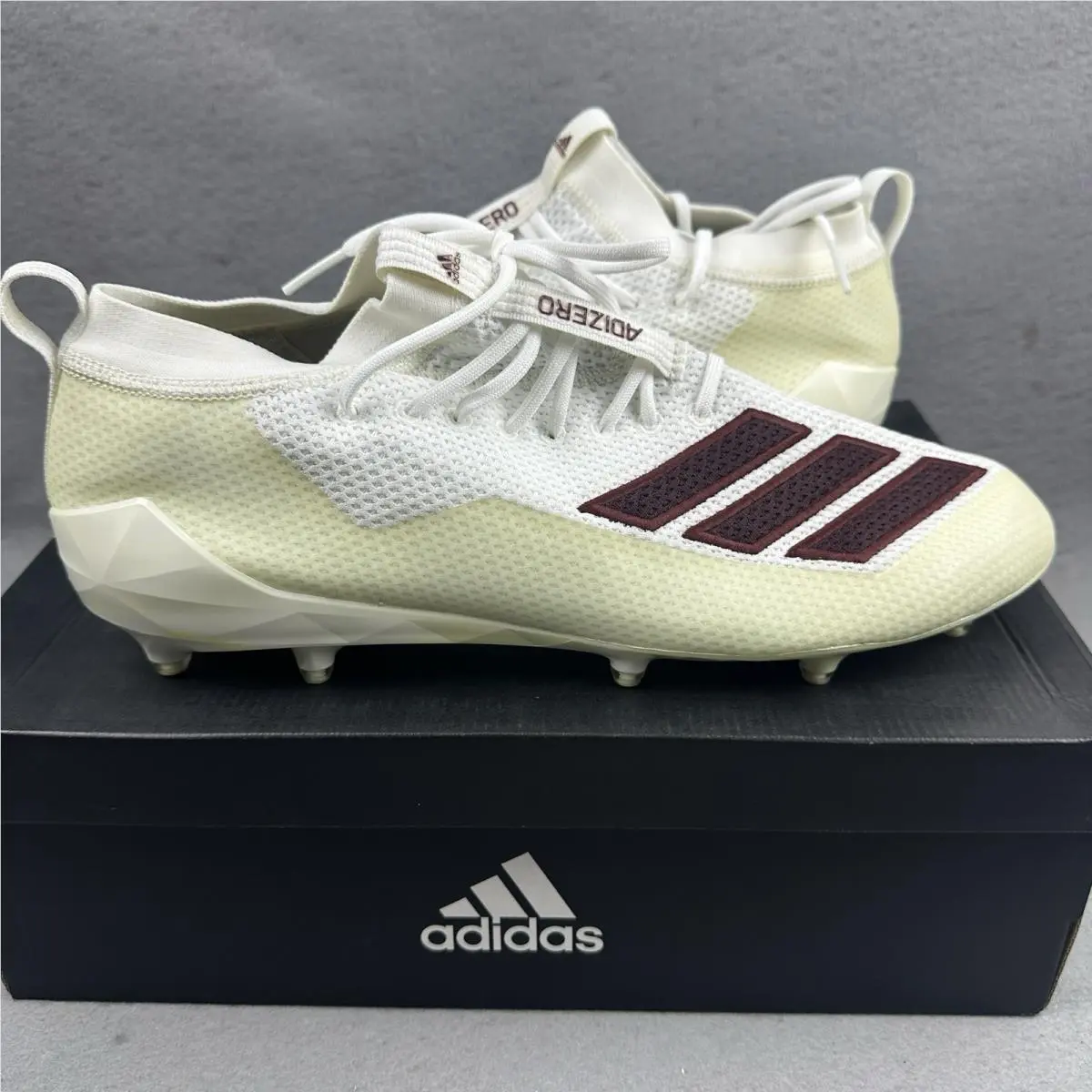 Adidas Adizero SM 8.0 N Football Cleats Mens 16 Red White EG6123