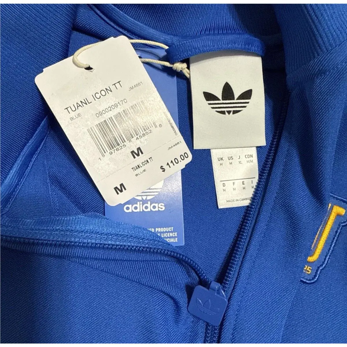 Adidas clothing - Mexico Gold Track Suit - Mexico Gold Track Suit - Blue (UPC: 0197625458528) 5