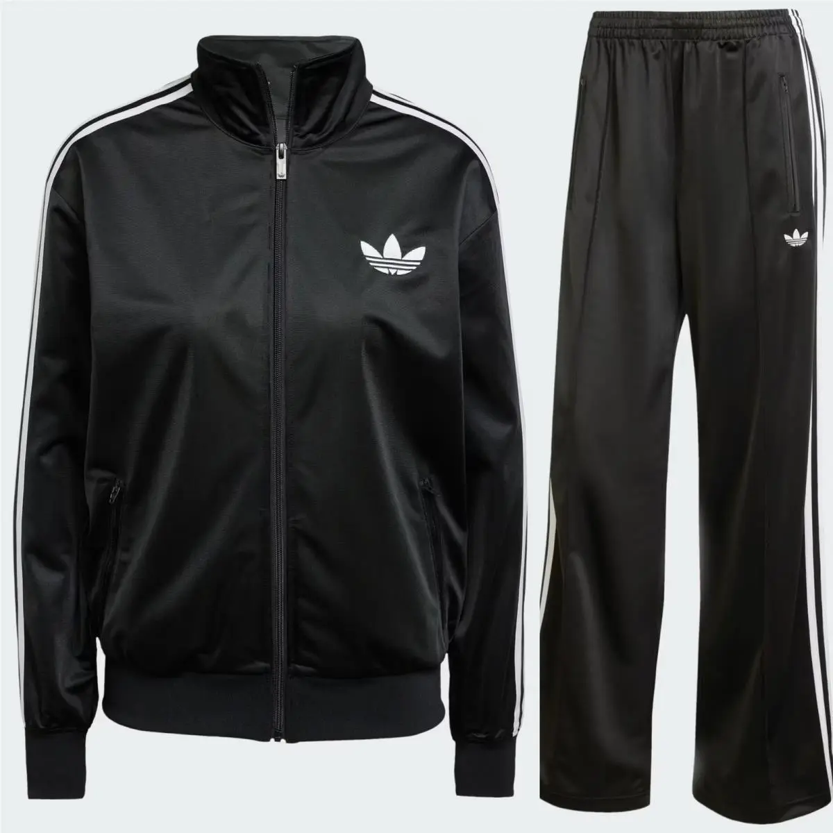 Adidas Originals Womens Firebird Track Suit Size XL Classic Loose Black