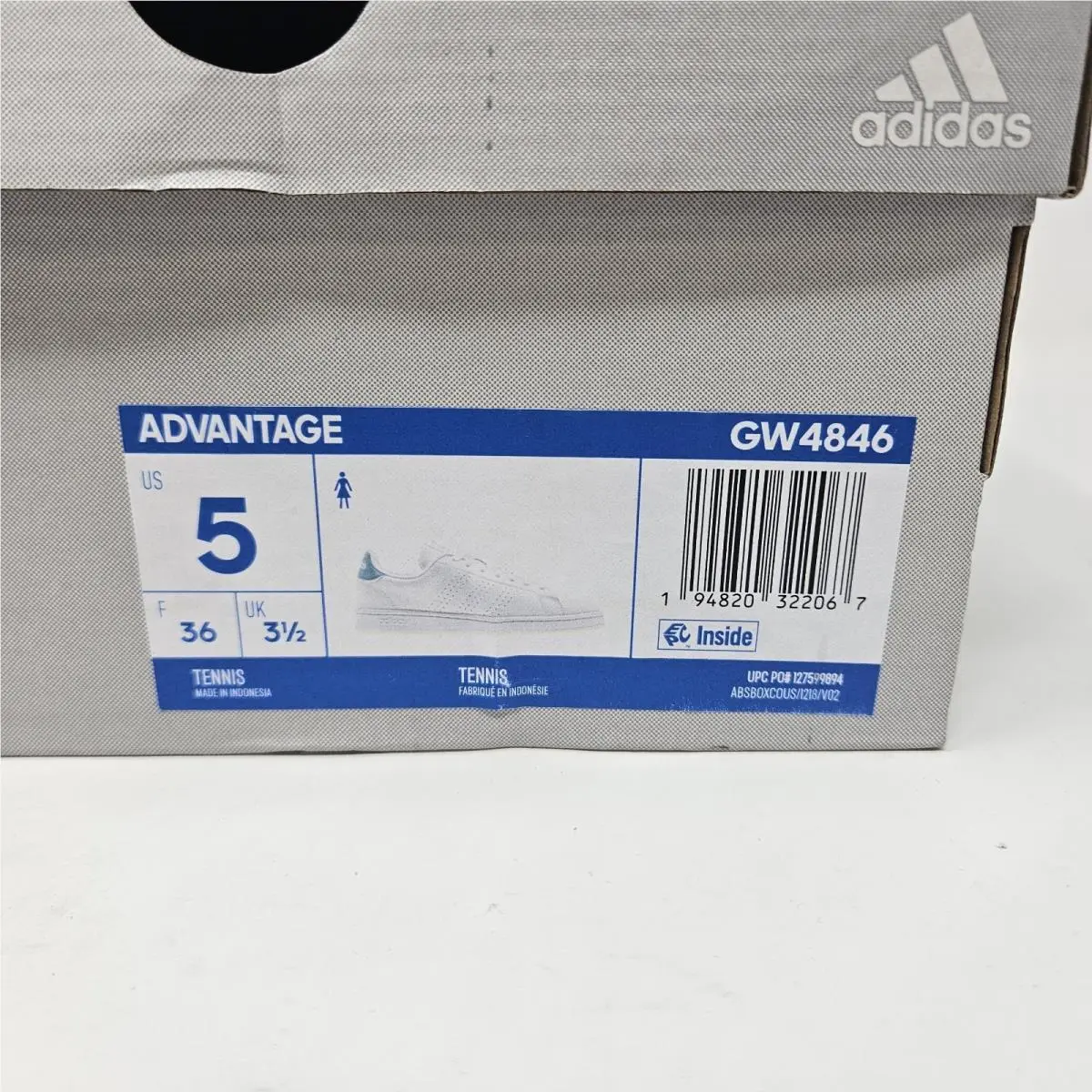 Adidas shoes - adidas Advantage - Advantage - GW4846 - White (UPC: 194820322067) 6