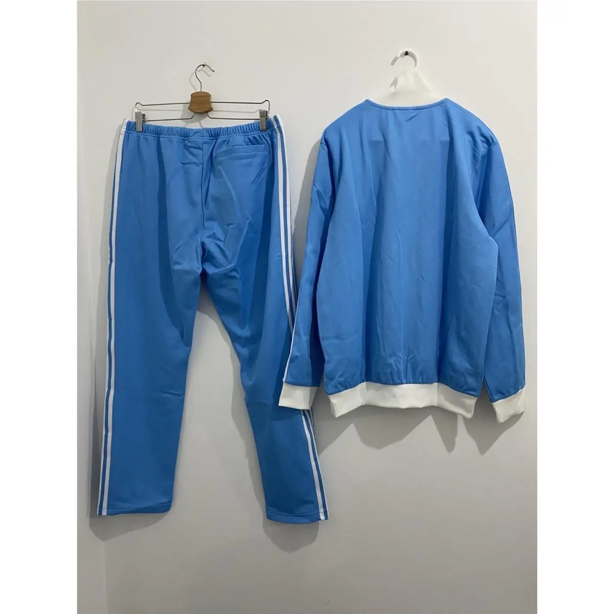 Adidas clothing - Semi Blue Burst White 1