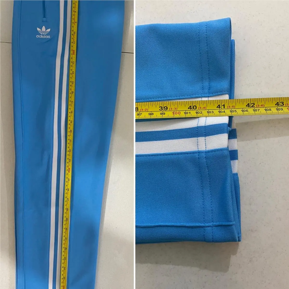 Adidas clothing - Semi Blue Burst White 8
