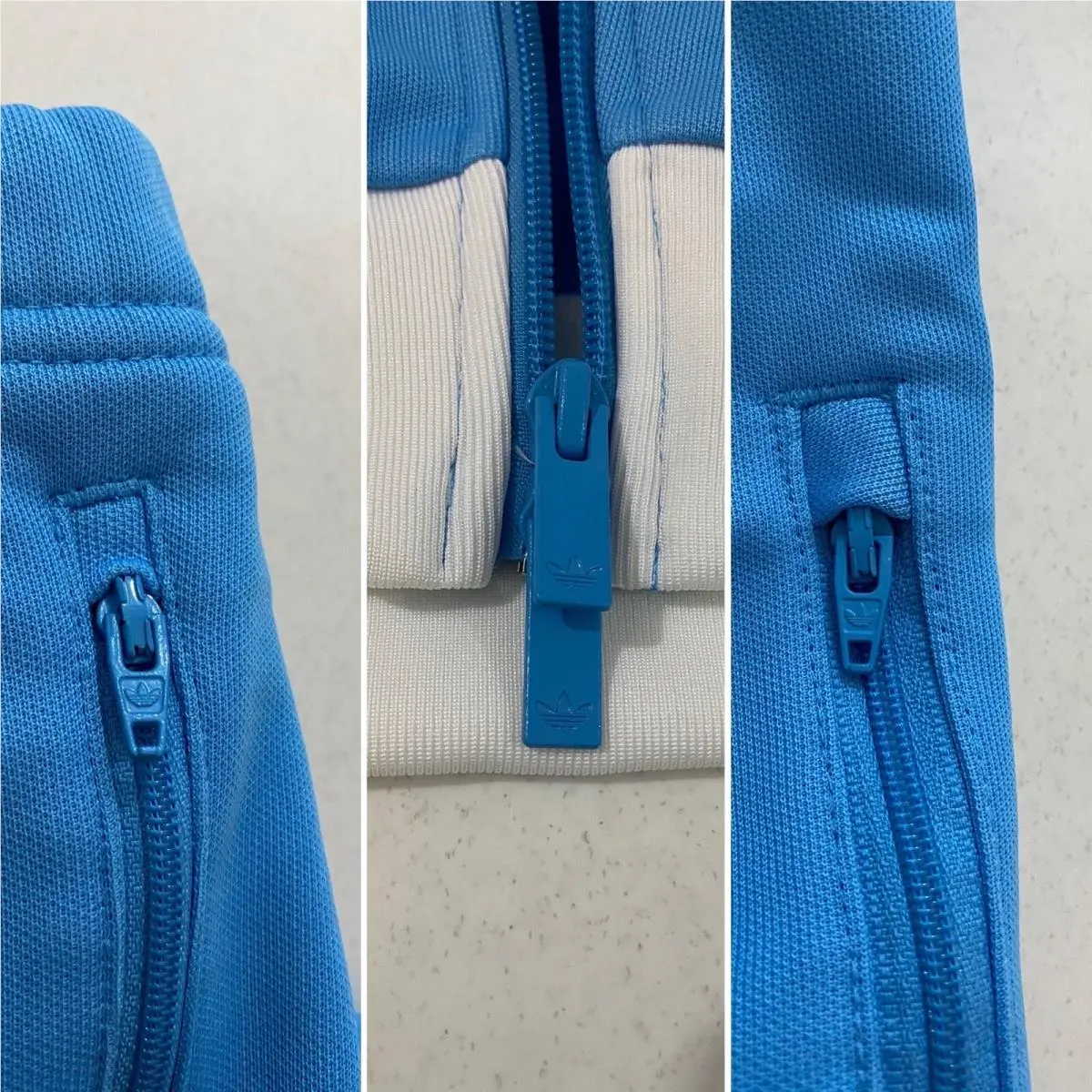 Adidas clothing - Semi Blue Burst White 4