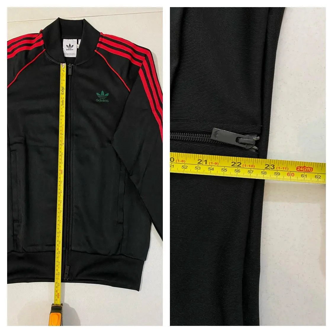 Adidas clothing - Black Better Scarlet 9