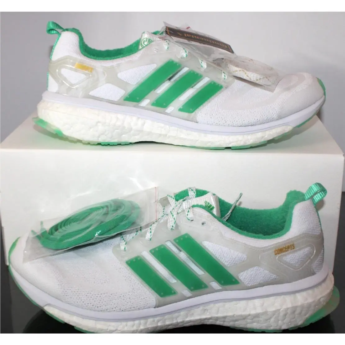 Adidas Concepts Energy Boost White/jade Collab Men`s SZ 9.5
