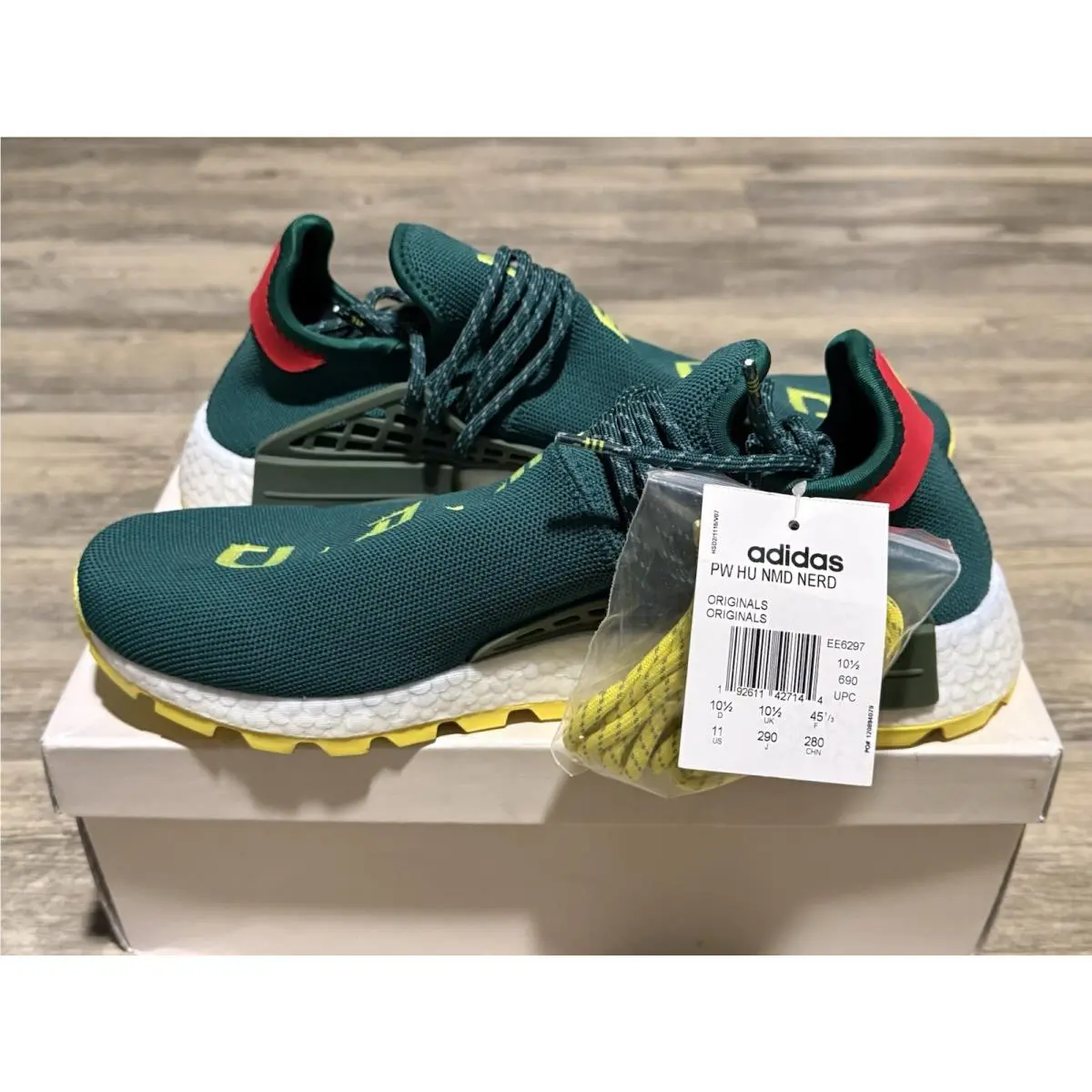 Adidas shoes - adidas NMD Hu - NMD - EE6297 - Green 0