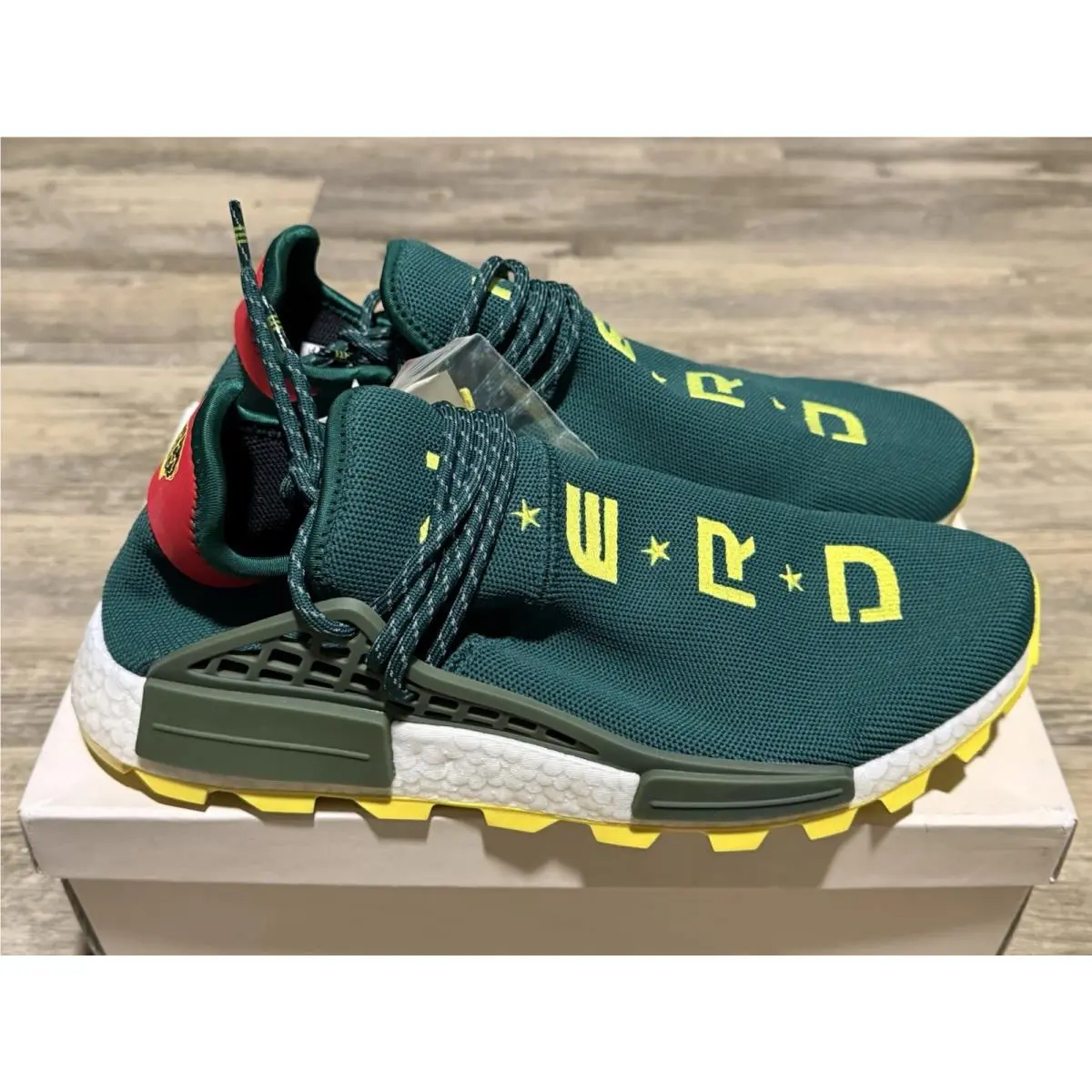 2018 Adidas Nmd Human Race Trail x Pharrell N.e.r.d Bbc EE6297 Size 11
