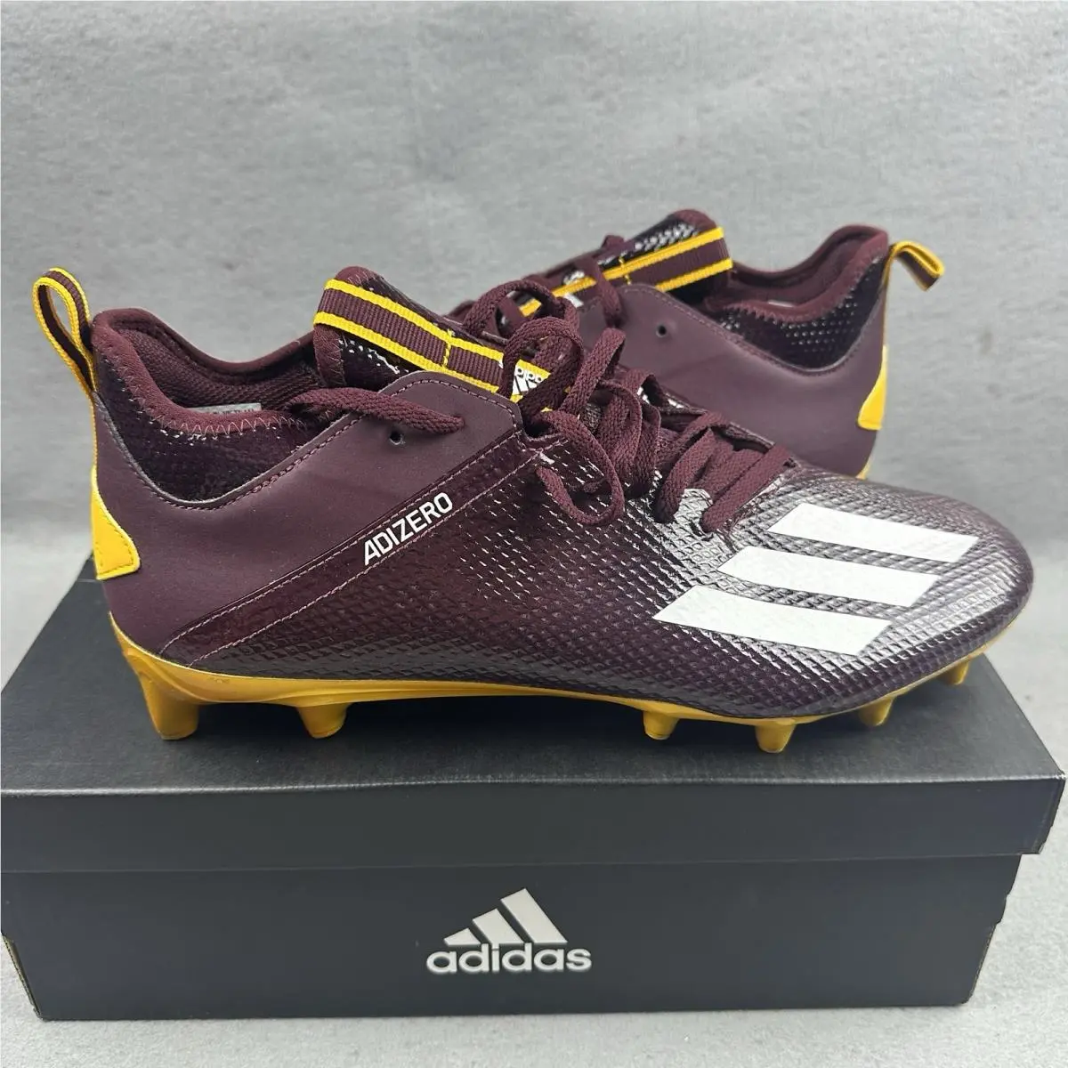 Adidas Adizero Scorch Cleats Mens 16 FX6579 Football Defense Lacrosse Box