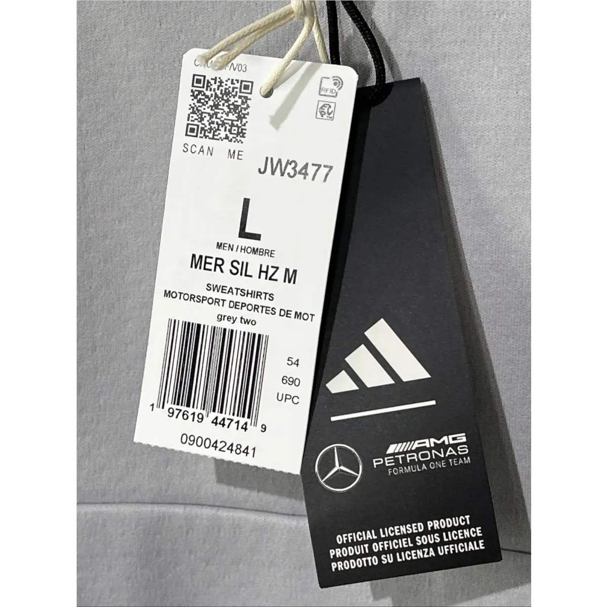 Adidas clothing - JW3473 - JW3473 - Gray 5